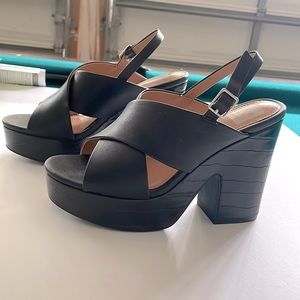 Dolce vita Open toe block heels